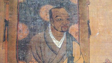 Portrait of Wonhyo, most prolific scholar in Korean Buddhism