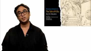 John Phan presenting on Poetic Structure and Genre in The Tale of Kieu