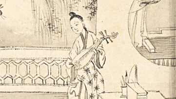 Illustration from the Tale of Kieu