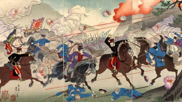 Battle of Yalu River 1904